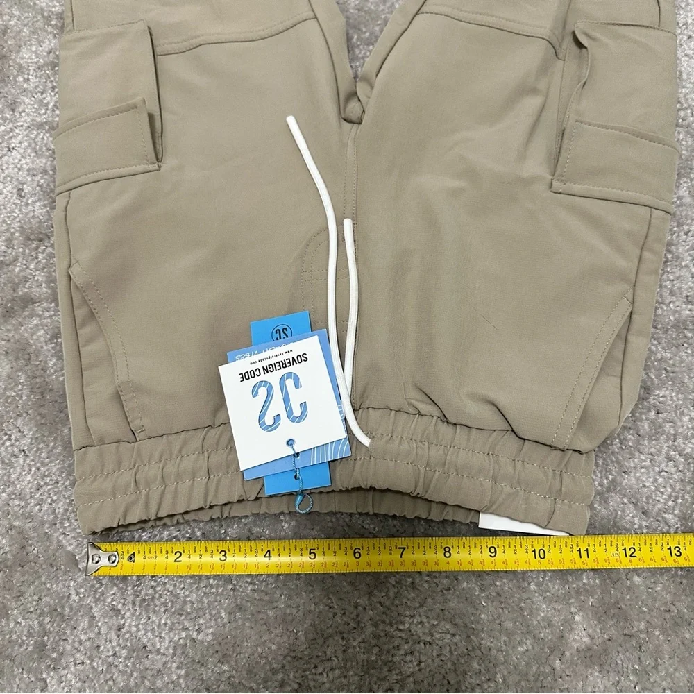 Sovereign Code Boy's size 8 NEW Khaki Hyperloop Pants NWT Boys' Joggers Tan